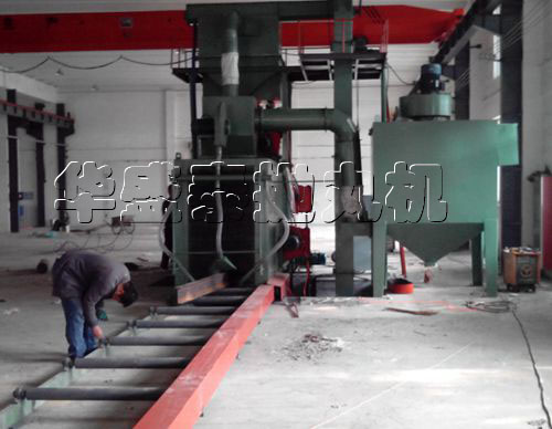 鋼結構拋丸機外觀