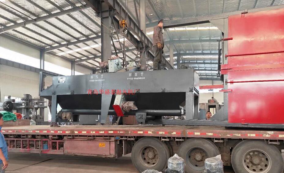 一臺(tái)3730單吊鉤式拋丸機(jī),一臺(tái)6912拋丸機(jī)發(fā)往福建泉州 一臺(tái)3730單吊鉤式拋丸機(jī),一臺(tái)6912拋丸機(jī)發(fā)往福建泉州